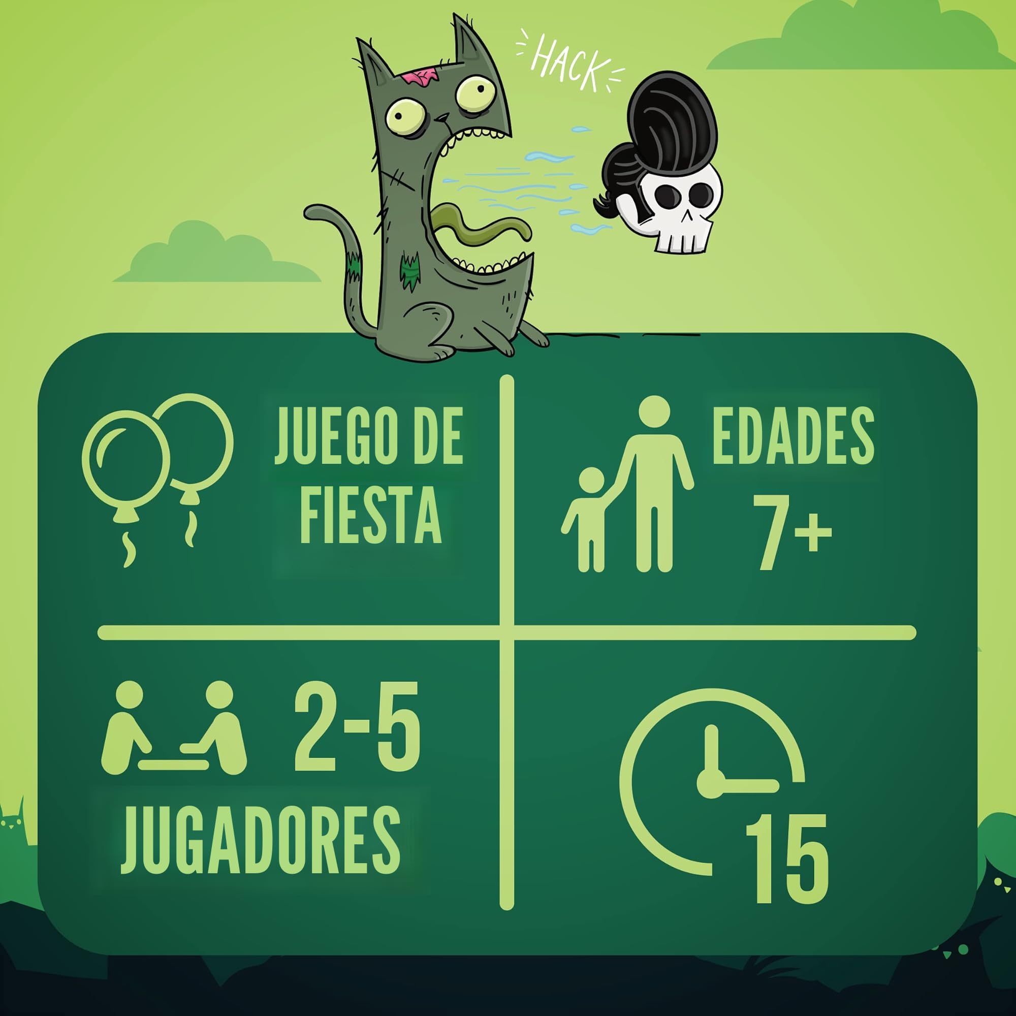Juego Rápido 2-3 Jugadores Exploding Kittens Grab & Game - Edición De Bolsillo En Italiano, Juego De Cartas Para 2-3 Jugadores (a Partir De 7 Años) Juegos De Mesa Adulto