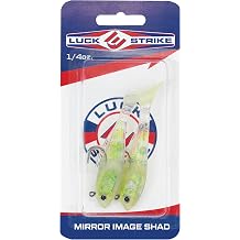 Luck E Strike Mirror Image Shad Paddle Tail Soft Plastic Swimbait