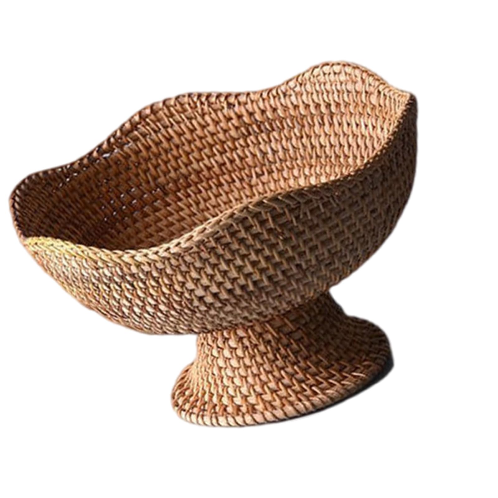 Yhplxyuus Weave Flexible Storage Bowl Organic Countertop Tray for Dough Display Fruit Treat Organization Kitchen Storage Planner