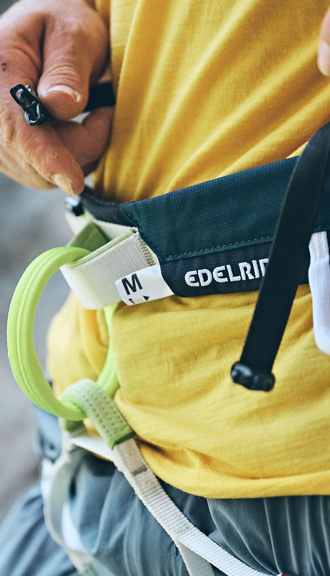 EDELRID - Moe 3R, Imbrago Arrampicata ecosostenibile - L