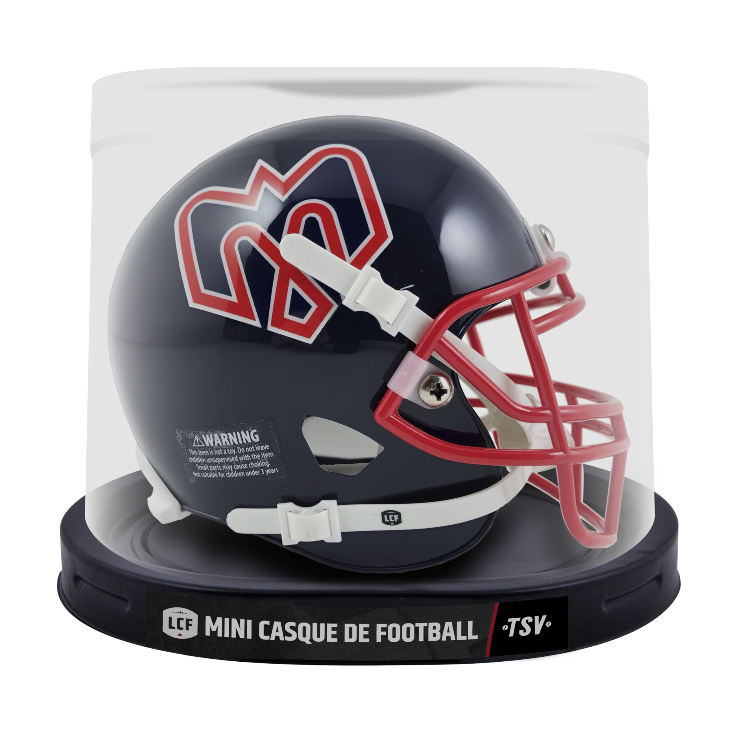 CFL Unisex-Adult CFL 5" Mini Replica Player Helmet - 5
