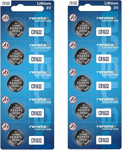 CR1632 Renata Batteries Watch Batería 10 Pcs