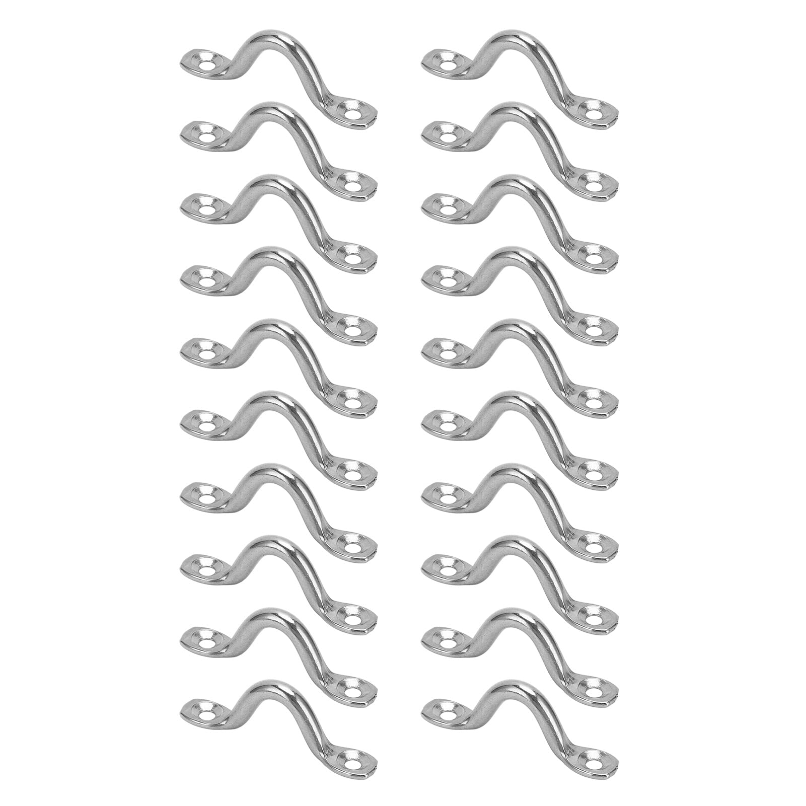 JAOCDOEN Boat Pull Handle, 304 Stainless Steel Kayak Canoe Rigging Accessories, Smoothing Surfaces