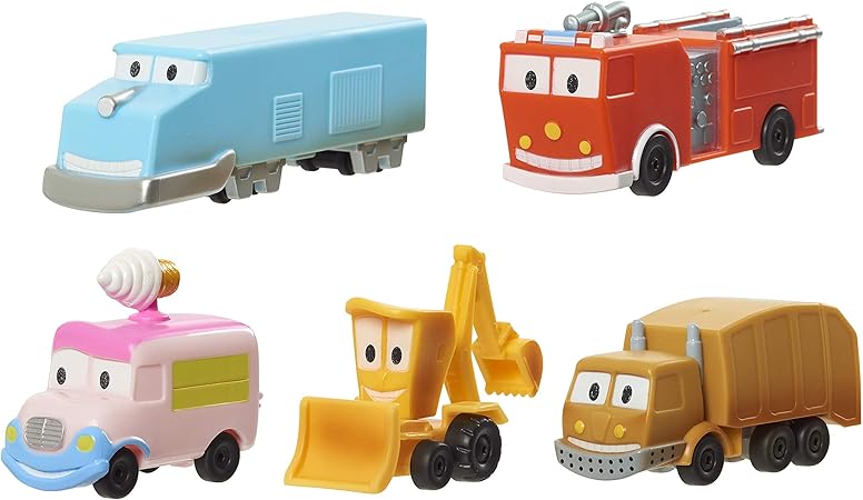 Amazon Just Play The Stinky Dirty Show コレクションフィギュア5点セット リニュー ロボット 子ども向けフィギュア おもちゃ