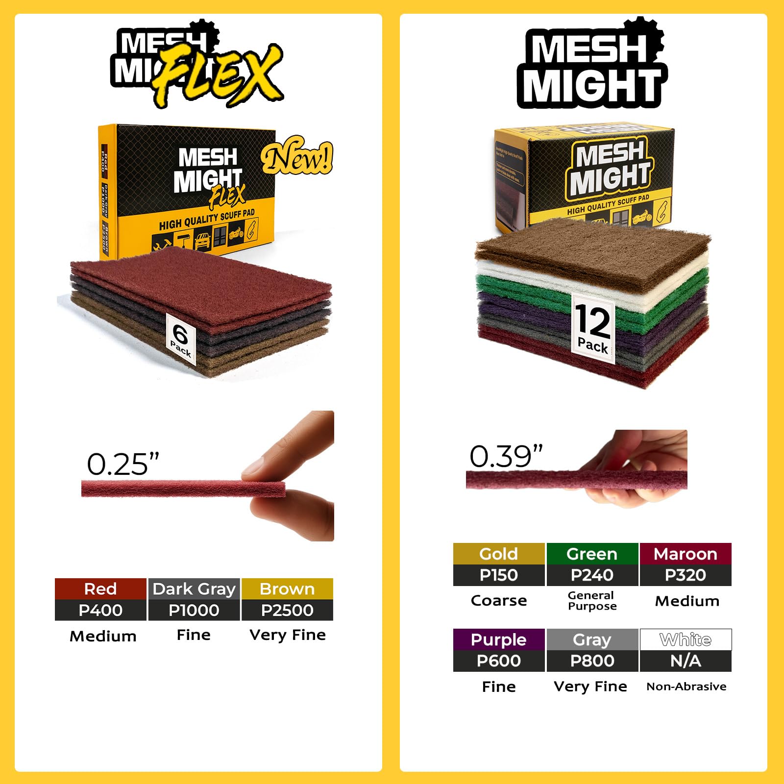 Flex Sanding Pads - Automotive & Woodworking -5