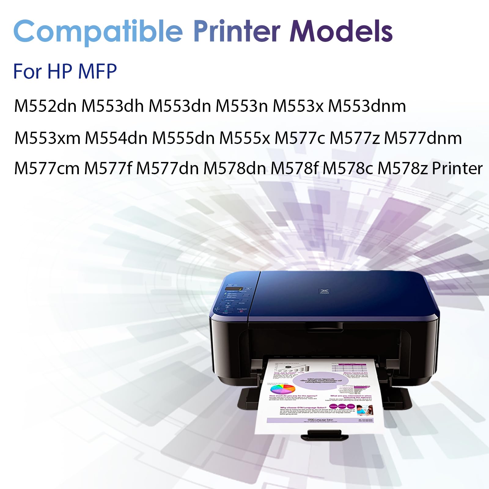 B5L35A Fuser Maintenance Kit Compatible for B5L35-67901 B5L35-67902 RM2-0011 Fuser Unit Replacement for HP Color MFP M552 M553 M554 M555 M577 M578 Printer (110V, 1 Pack)
