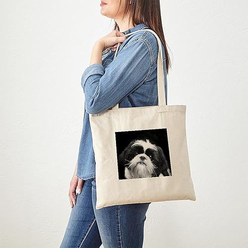 Miniatura 3 de CafePress Shih Tzu Fine Art Sandy Tote Bag Canvas Tote