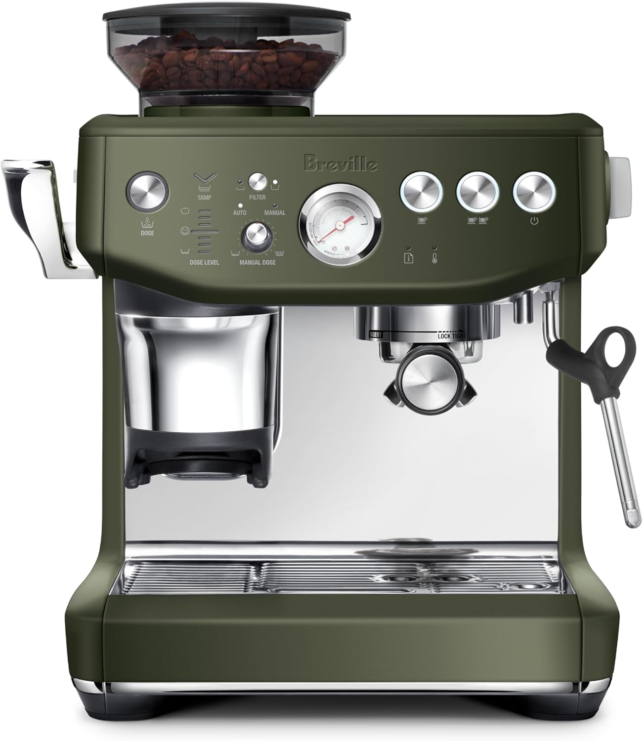Breville Barista Express Impress Espresso Machine (BES876BSS)
