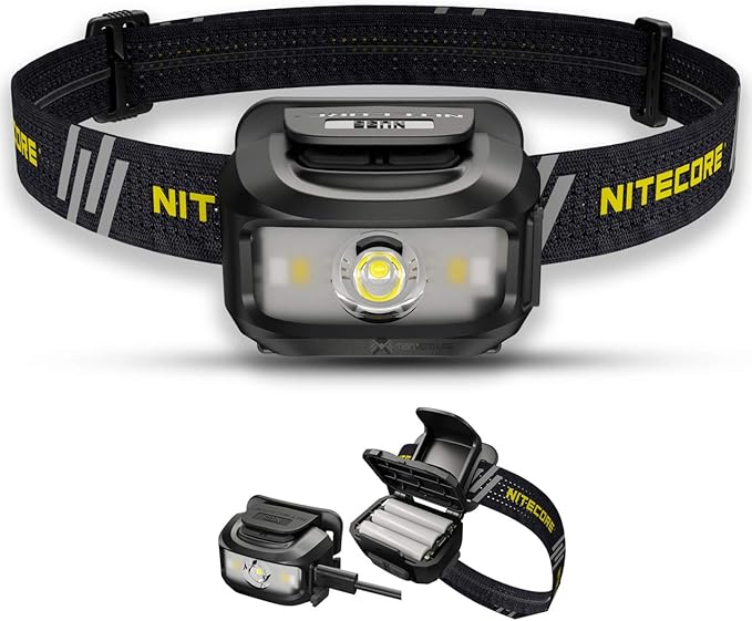 Nitecore NU35 Head Torch Rechargeable 460 Lumens Dual Power Source