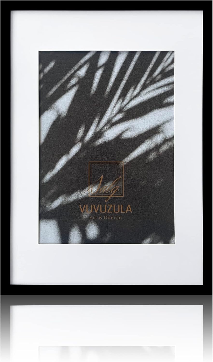 VUVUZULA A2 Frame Black Picture Frames A2 Photo Poster Frame A2 Black