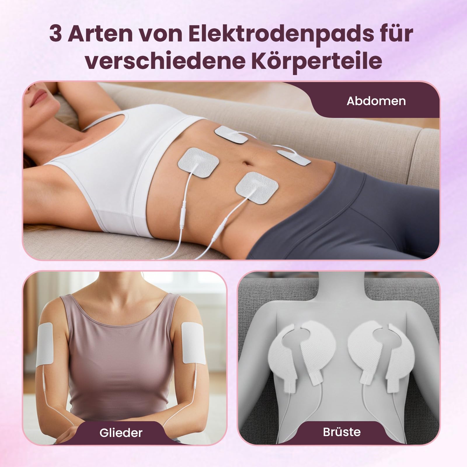 Beckenbodentrainer für Frauen, Beckenbodenmuskeltraining, EMS-Gerät zur Blasenkontrolle, Inkontinenzbehandlung & postnatalen Erholung