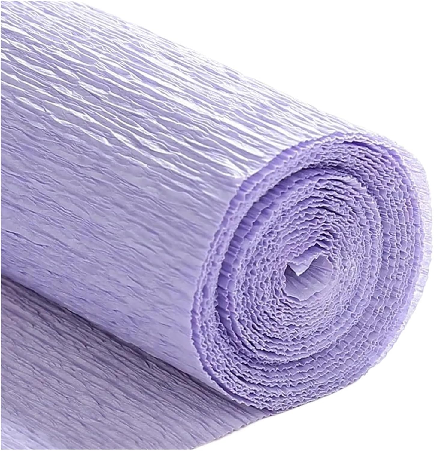 Papel Crepe 4Pcs 50x250cm Colored Crepe Paper Craft DIY Flowers Decoration Gift Wrapping Roll Origami Handmade Crinkled(Light Snow Cyan)