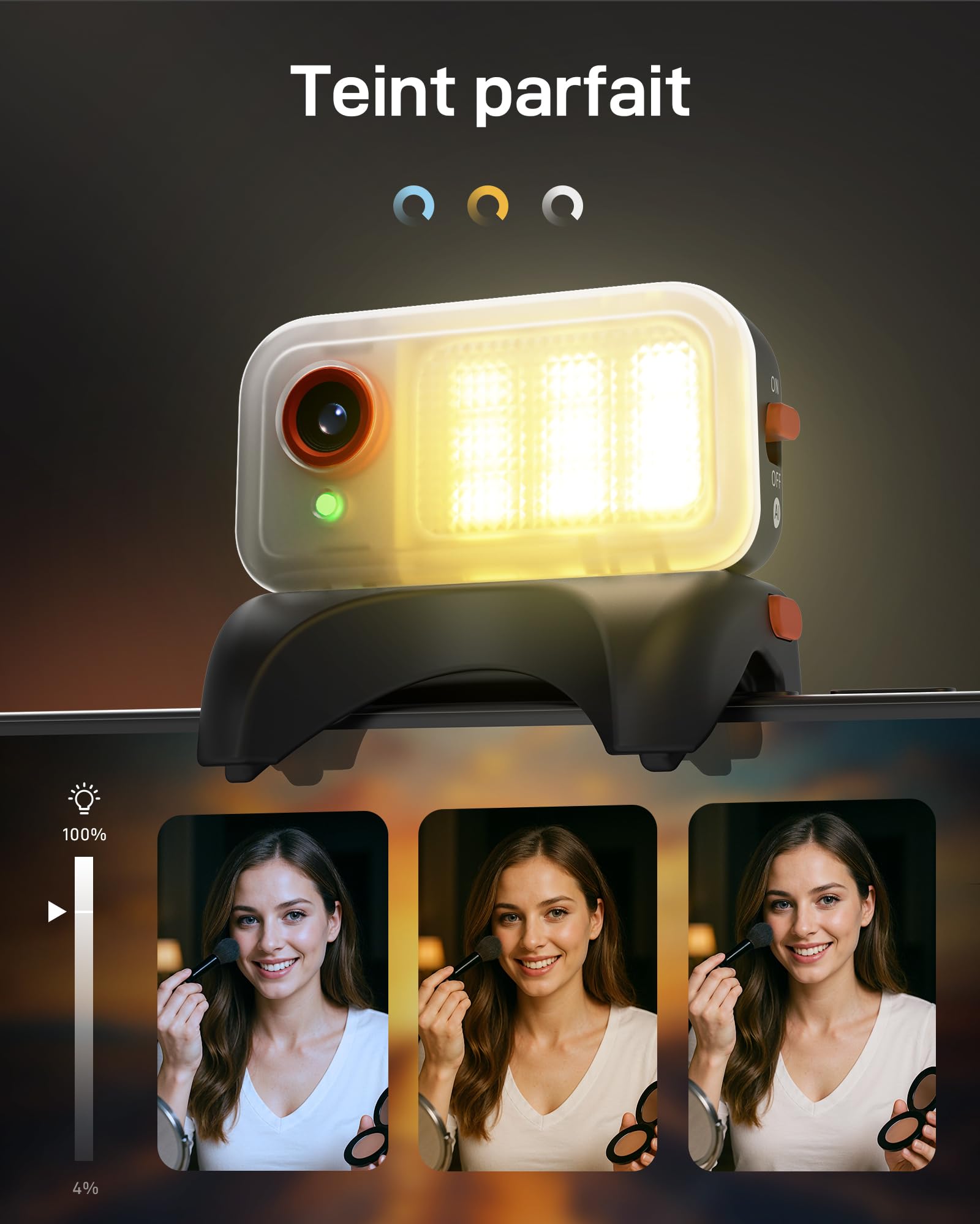 hohem Stabilisateur pour Smartphone iSteady V3 Ultra, Gimbal avec Suivi à 360°, Suivi IA Multimodal, Écran Tactile de 1,22 Pouce, Stabilisateur iSteady 9.0 pour Vlogs TikTok Youtube