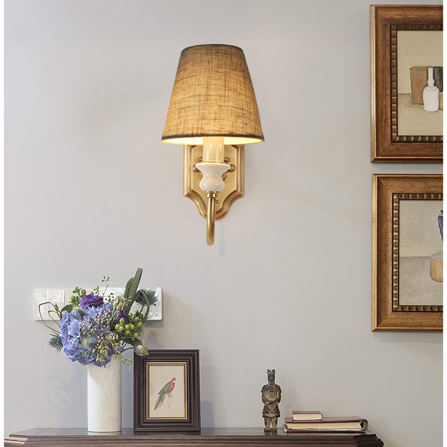 Cylux Mesh Aged Gold Pendant Light – Adjustable With E14 Lamp Holders 5