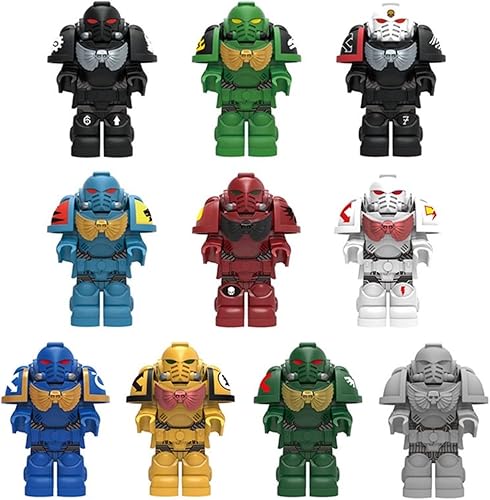 Miniatura 1 de Inmerso en un universo de 40K elige entre 10 modelos de personajes exquisitos, detalles realistas y estructura de PVC duradera, con una altura de