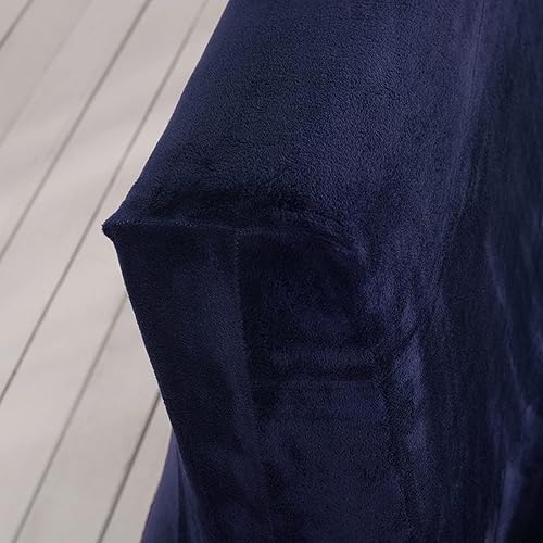 Miniatura 10 de Funda de felpa para futón sin brazos, funda de terciopelo suave de color sólido, funda elástica para sofá cama de 2 y 3 plazas, para el hogar,