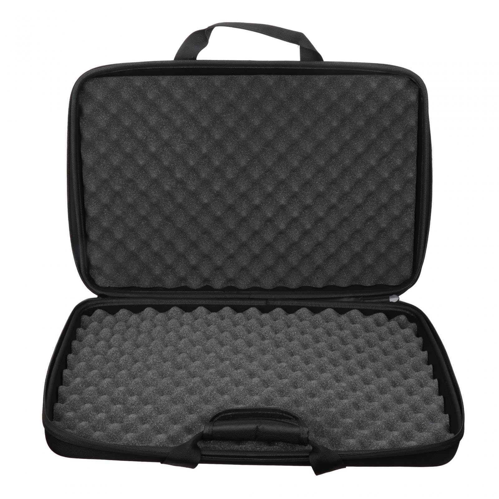 Borsa da viaggio protettiva antiurto per apparecchiature DJ, controller DJ, impermeabile, per il trasporto sicuro delle apparecchiature, custodia rigida in EVA per controller, spugna