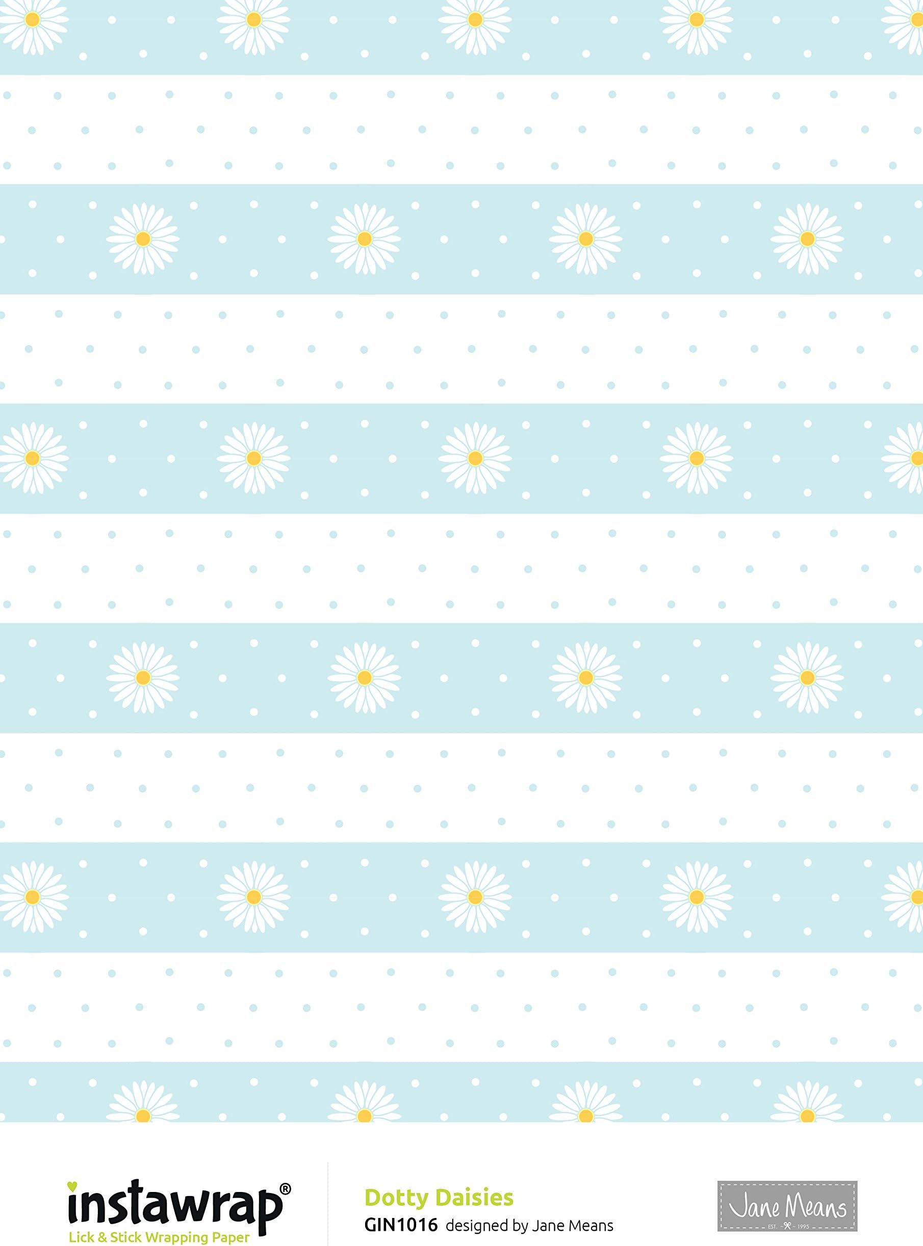 InstawrapLick & Stick"Dotty Daisies" Wrapping Paper