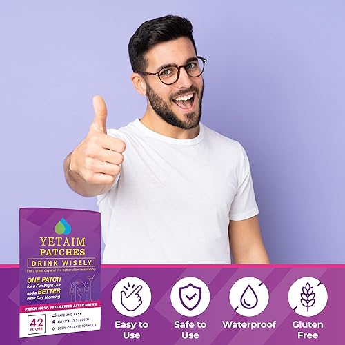 Miniatura 7 de YETAIM Parche paquete de 42 solución increíble y secreta para disfrutar de una fiesta maravillosa un parche para una noche divertida y una mejor