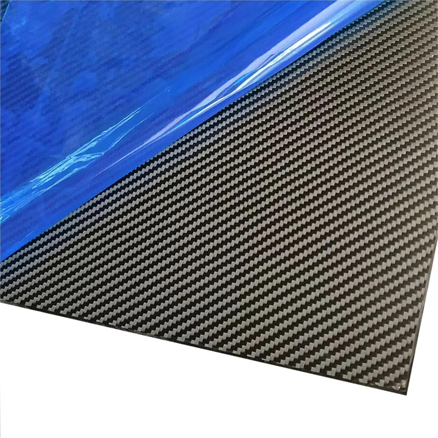 1pcs 200x250mm 3K Carbon Plate Panel 0.5mm-5mm Thickness Sheets Composite Hardness Material Anti-UV Carbon Fiber Board(2.5mm Plain Glossy)