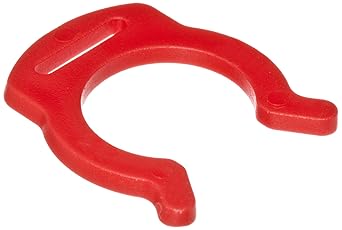 John Guest Acetal Copolymer Tube Fitting, Locking Clip, 1/4" Tube OD Pack of 100