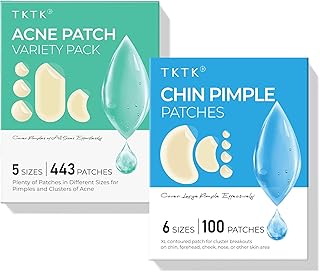 TKTK Parches de acné a granel para cara, 443 ...