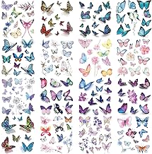 Mejor Tattoo Mariposa 3d De 2020 Mejor Valorados Y Revisados