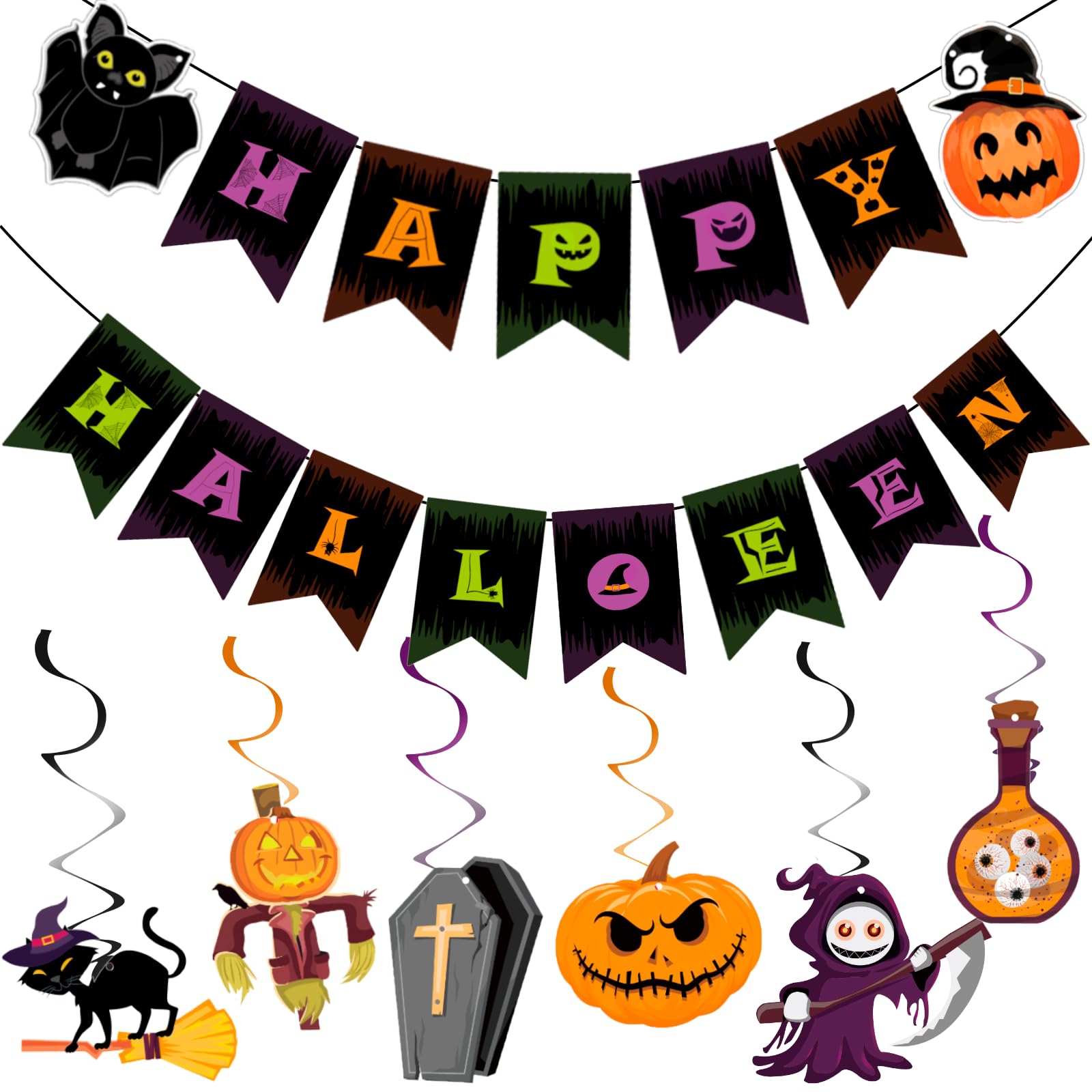 Halloween, Decorazione E Concetto Spaventoso Pipistrelli E Ragni Di Carta Nera Su Fondo Legno Bianco Tavoli Image161724668