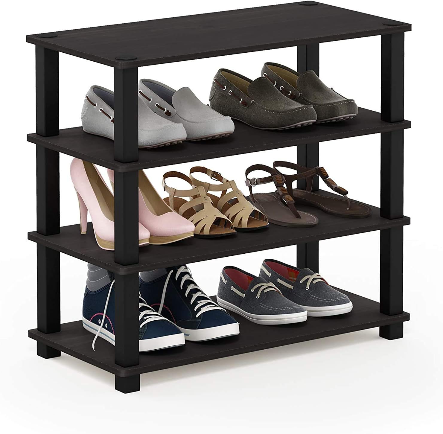 Ikea Alloy Steel Portis Shoe Rack, Black, 90 cm (35 3/8 Inch) Amazon