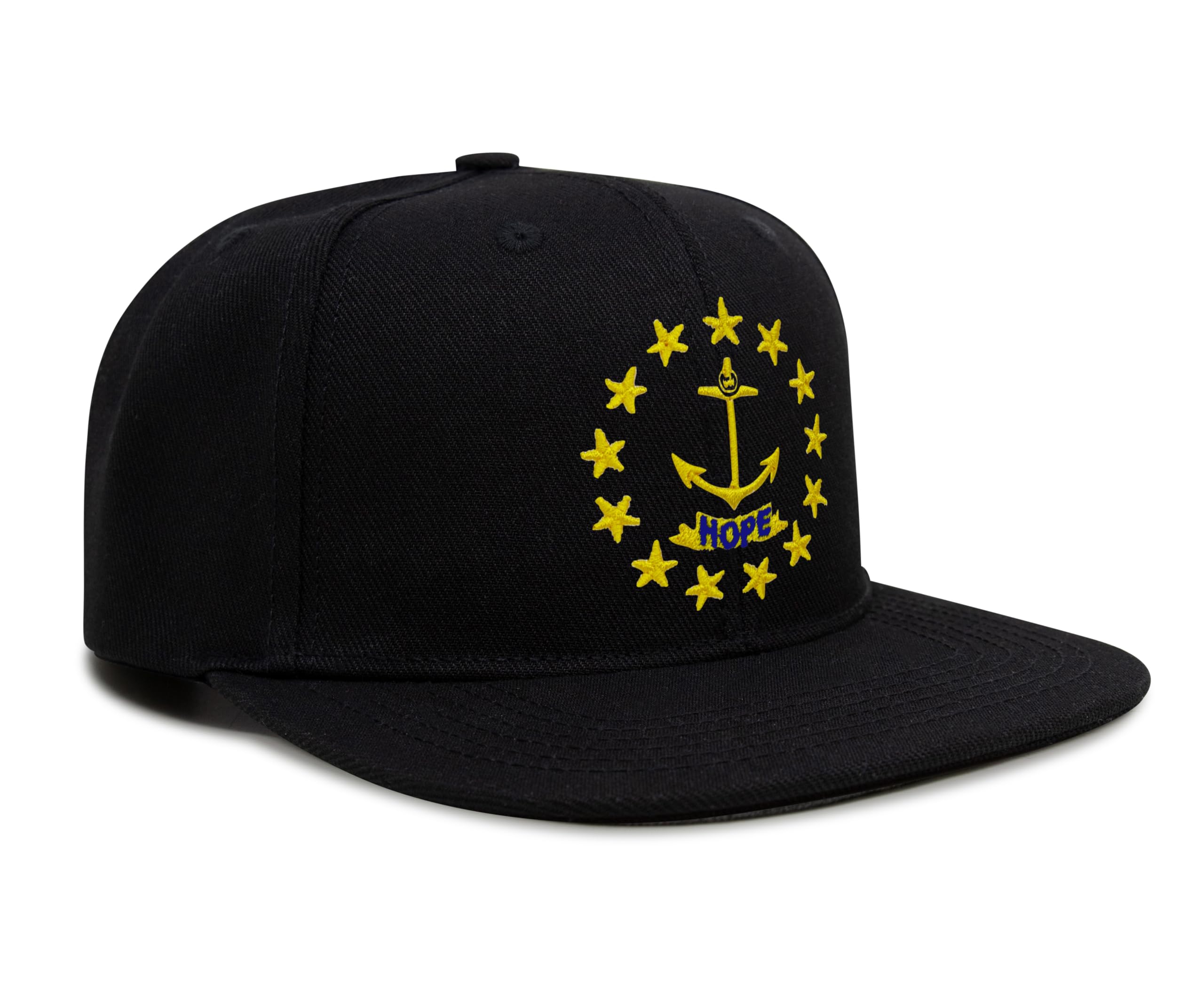 International Tie State Hat for Men and Women, Adjustable Snapback Trucker Baseball Cap with Embroidered Patch