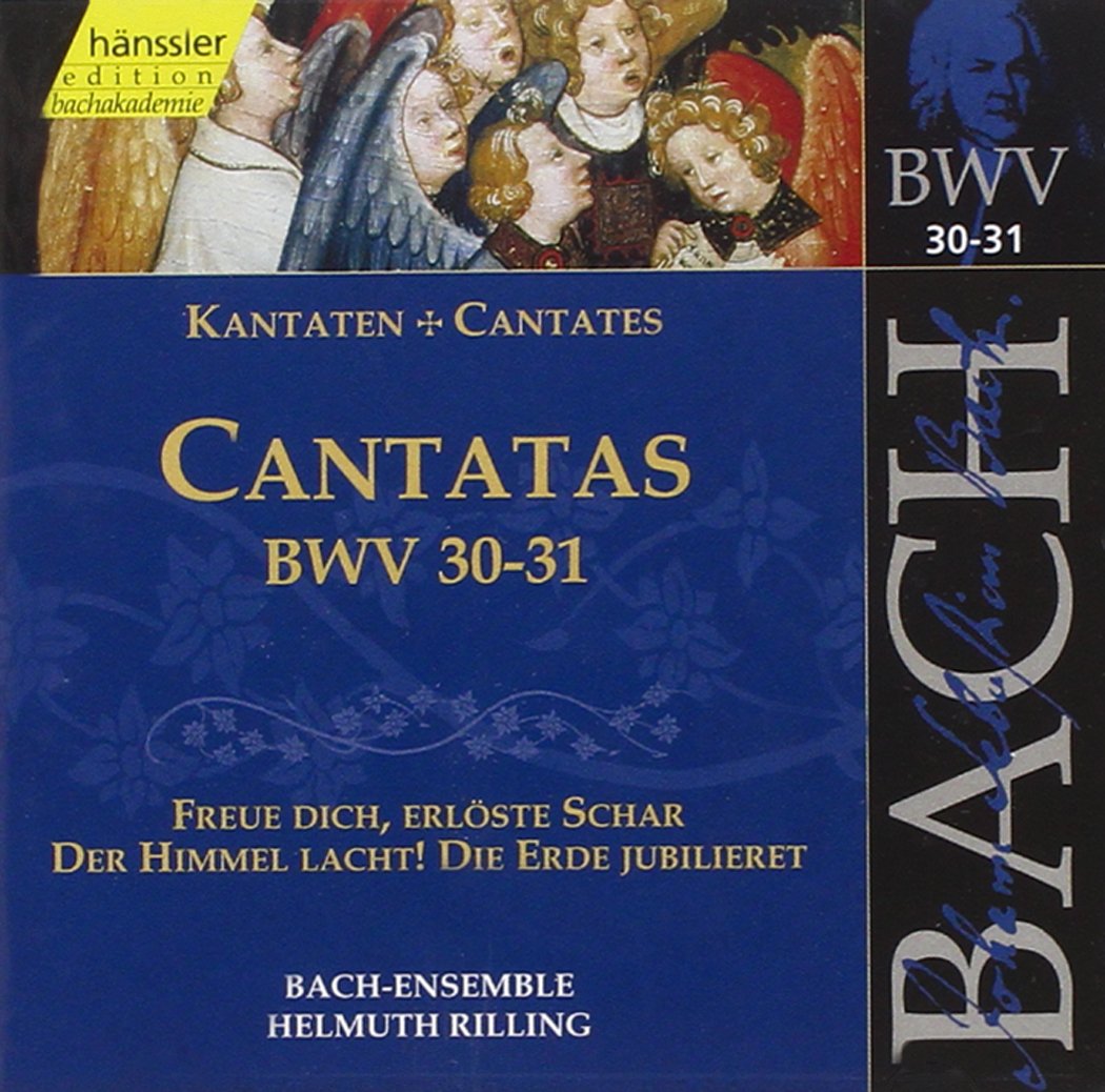 Bach: Cantatas, BWV 30, 31 (Edition Bachakademie Vol 10) /Rilling