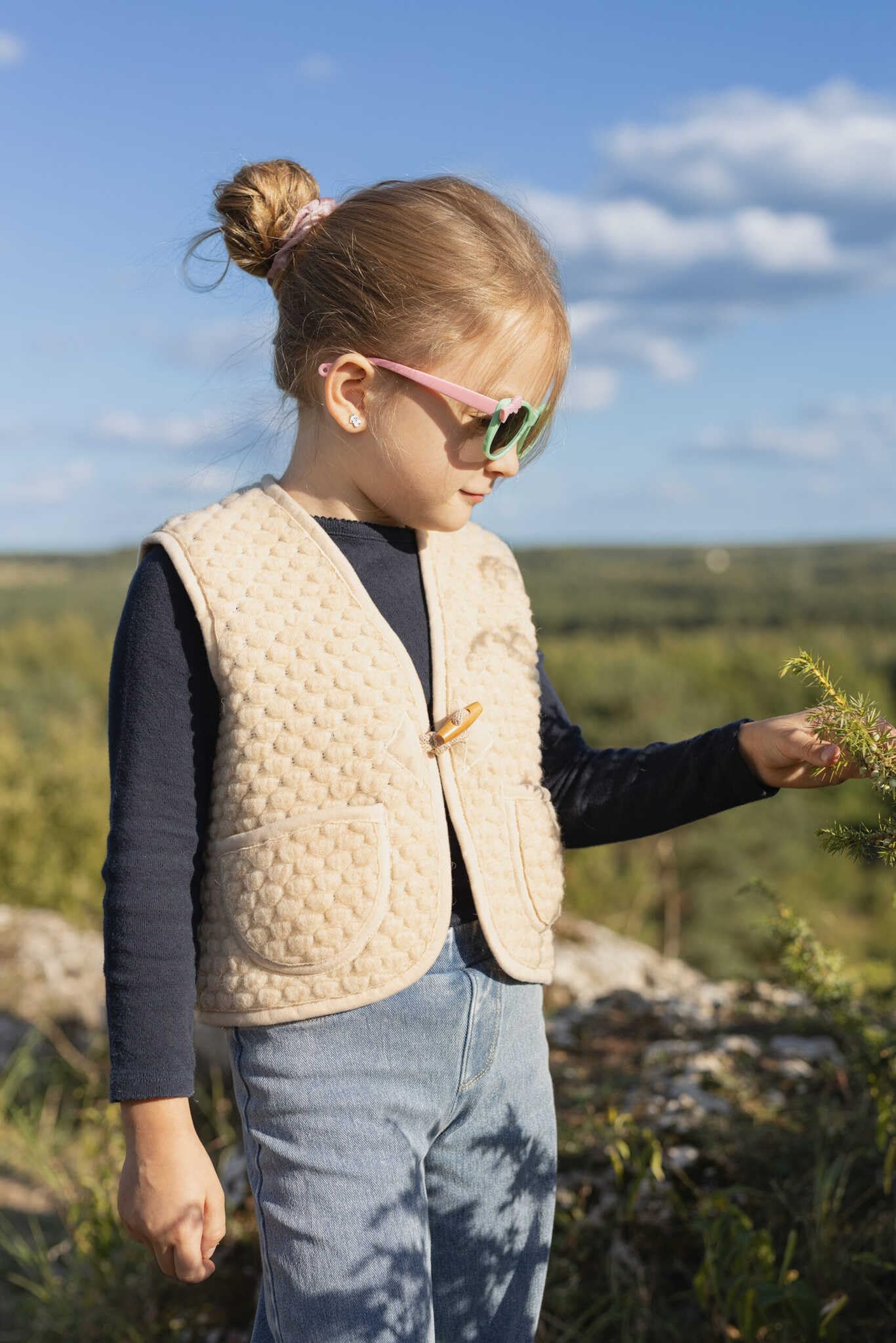 Weste Kinder Baby Winter Mädchen Jungen, Fleeceweste Kinder - Schneeanzug Armellos, mit Knöpfen, Atmungsaktiv und Warm - Viele Größen