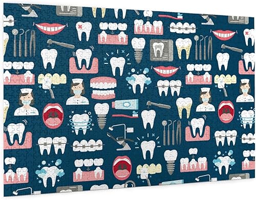 Miniatura 2 de Rompecabezas de 1000 piezas para adultos, piezas familiares que encajan perfectamente de 27.5 x 19.7 pulgadas, sin costuras dentales