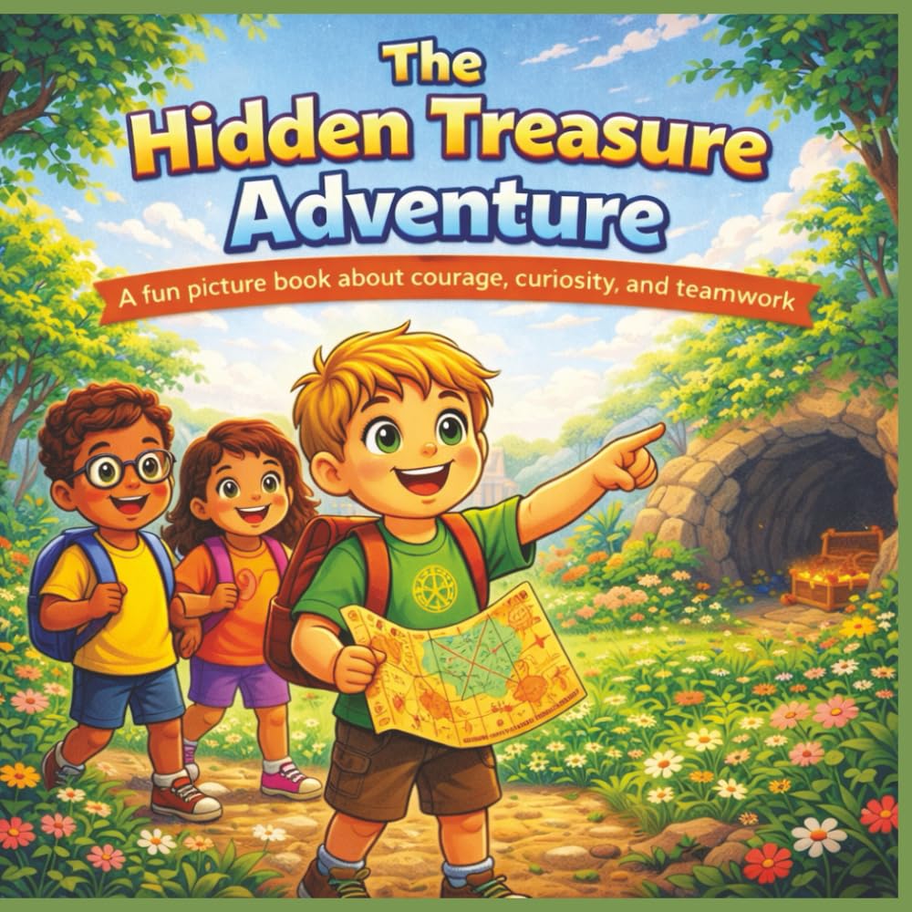 The Hidden Treasure Adventure: A fun picture book about courage, curiosity, and teamwork
