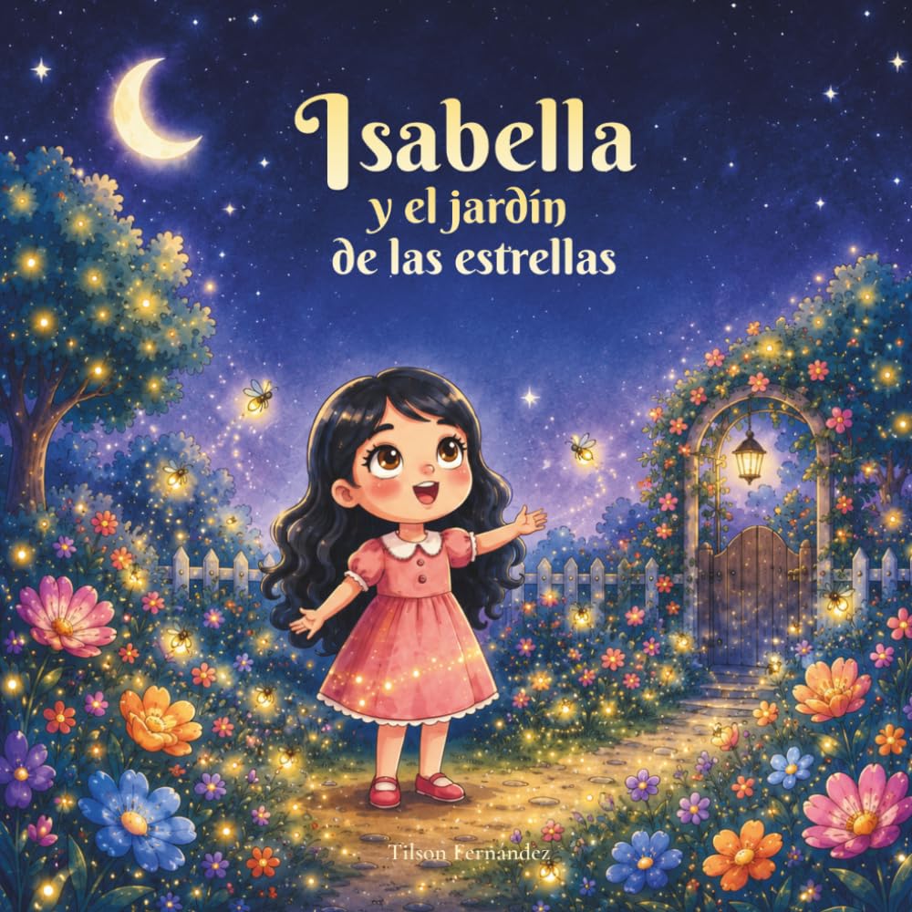 Isabella y el jardín de las estrellas: Un cuento mágico para vencer el miedo a la oscuridad