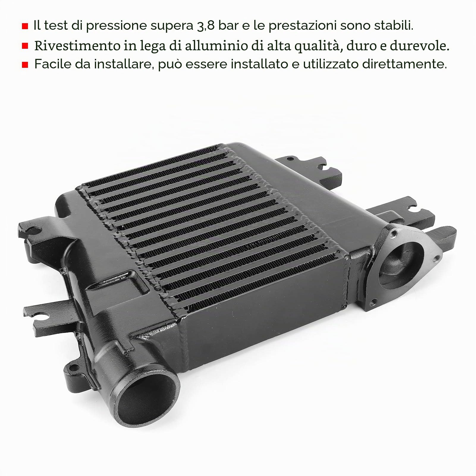 aqxreight - Turbo Intercooler, Intercooler Turbo in lega di alluminio per auto Refit Fit per Nissan GU Y61 PATROL ZD30 3.0L