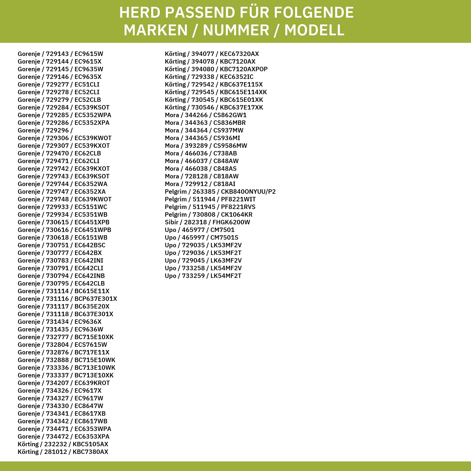 Energieregler 2kreis gorenje 546325 EGO 50.85021.001 für Kochfeld Herd