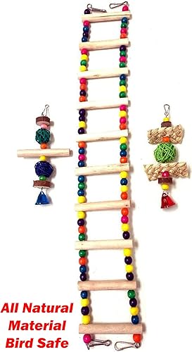 Miniatura 3 de Jaula grande de 38 pulgadas para pájaros con techo doble con juguetes para cacatúas, periquitos de sol, mejillas verdes, conures, periquitos,