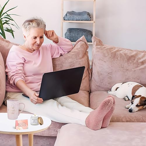 Miniatura 5 de Regalos de Navidad para abuela, caja de regalo de cumpleaños de nieta, tazas de café para la mejor abuela del mundo, cesta de regalos pensados para