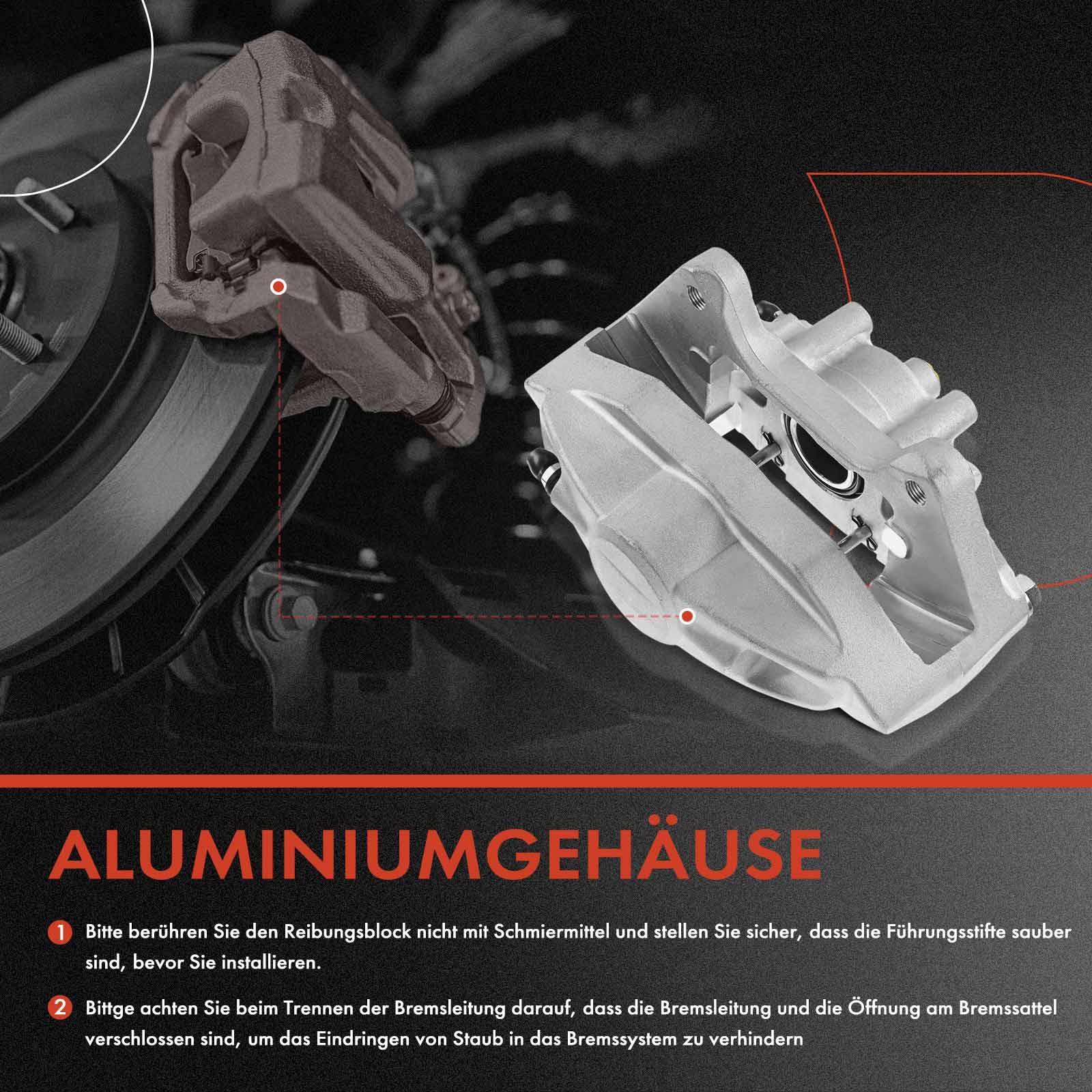 Frankberg Bremssattel Hinterachse Links - Kompatibel Mit Opel Vectra B