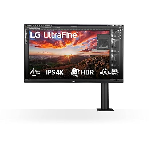 LG UltraFine 32UN880K 32-inch 4K Ergo Monitor