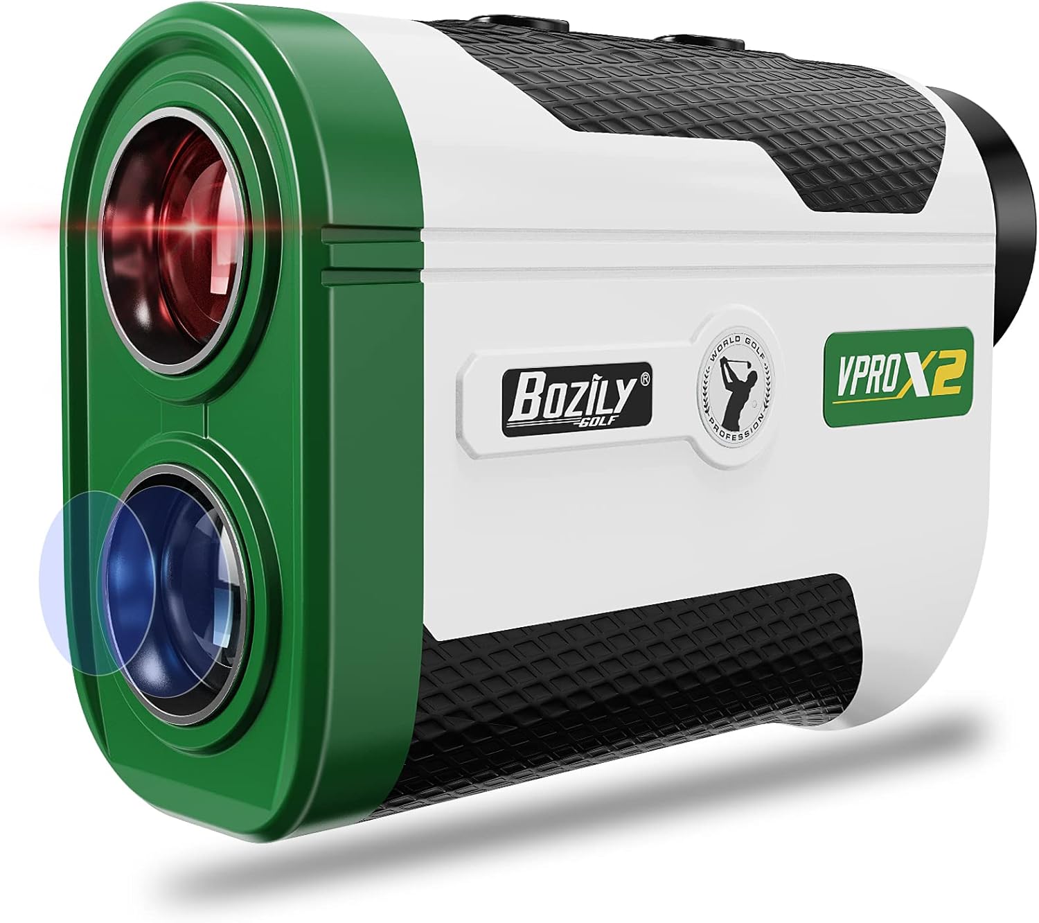 Bozily Golf Rangefinder with Slope, 6X Laser Range Finders, 1500 Yards