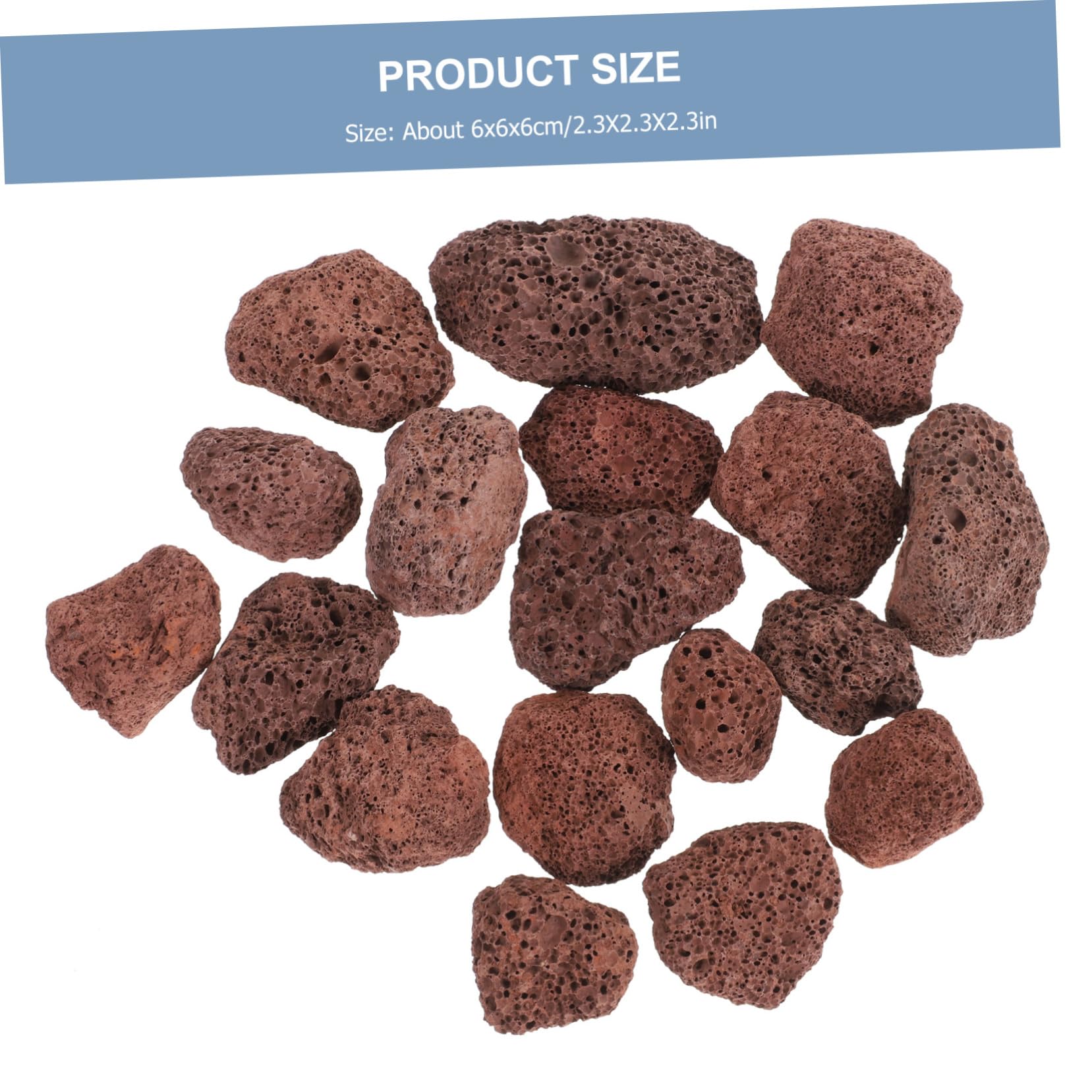 UPKOCH 1Bag Aquarium Natural Material for Fish Tank Landscape Lava Rock for Freshwater Aquariums Enhances Water Quality Aesthetic Appeal