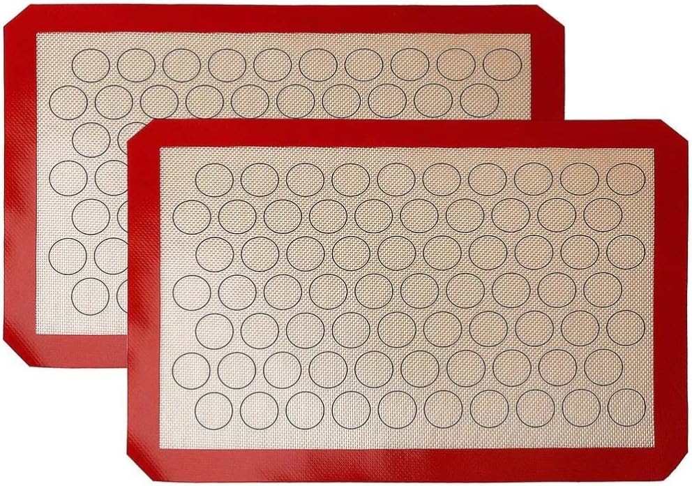 Buy amazon basics Silicone, NonStick, Food Safe Baking Mat Pack of 3