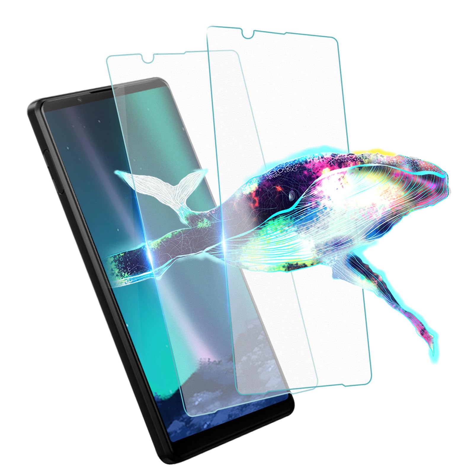 Amazon | 【アンチグレア】 Xperia 10 VI 用 ガラスフィルム さらさら 