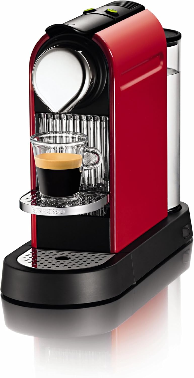 Nespresso C110 CitiZ Automatic SingleServe Espresso Maker (Fire Engine