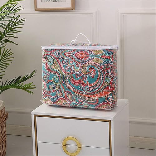 Miniatura 6 de Jacquard estilo algodón 3 piezas patchwork colcha Boho edredón juegos Queen (rojo)