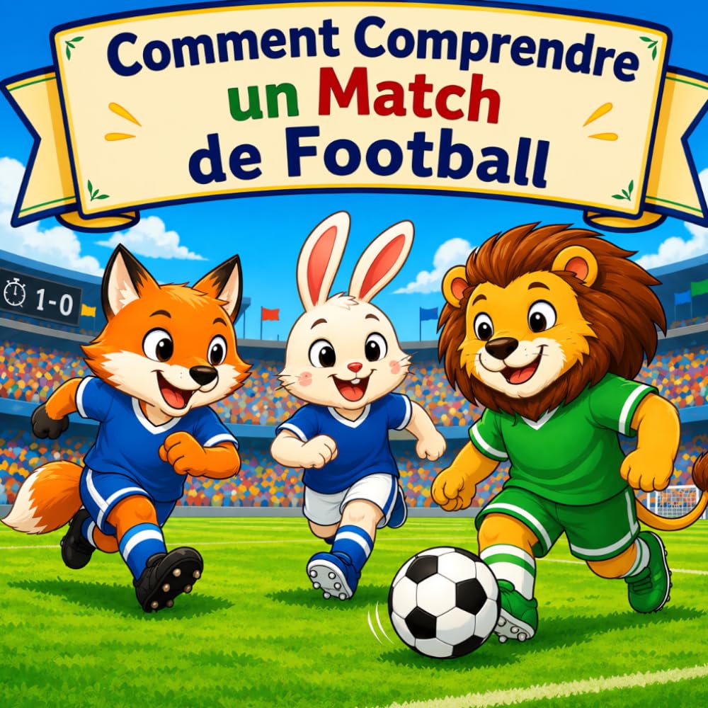 Comment Comprendre un Match de Football: Un guide illustré des règles du football pour les enfants et les débutants (Livres de Coupe du Monde et de Football pour Enfants)
