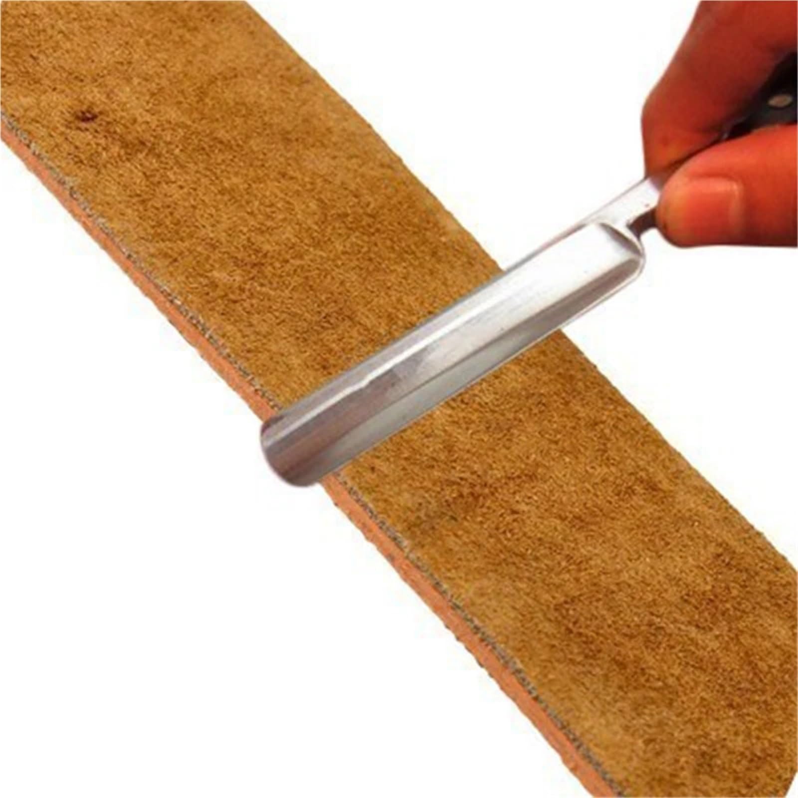 Cinghia abrasiva in pelle Cinturino for affilatura in vera pelle, rasoio a mano libera, coltello pieghevole, cintura for e lucidatura dei coltelli(Color6)