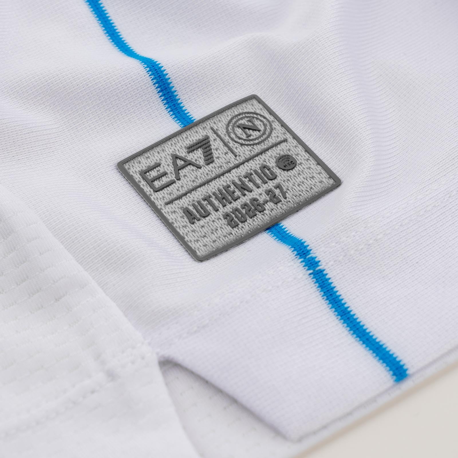 SSC Napoli Maglia Gara Away Authentic Bianca 2026/2027, Prodotto Ufficiale